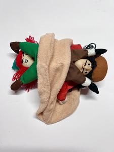 Alma’s Designs Topsy Turvy Peter Pan Captain Hook Story Reversible Plush VTG 10”